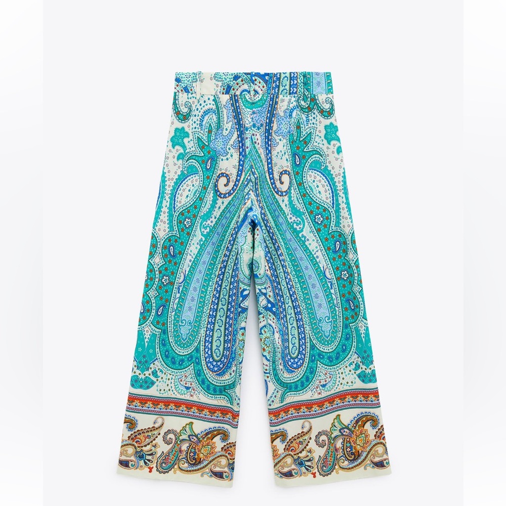 ZARA PRINTED TROUSERS